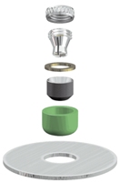 CEKA REVAX M3 AXIAL TITANAX KLEBEN